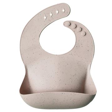 Mushie Silikone hagesmæk - Shifting Sand Terrazzo